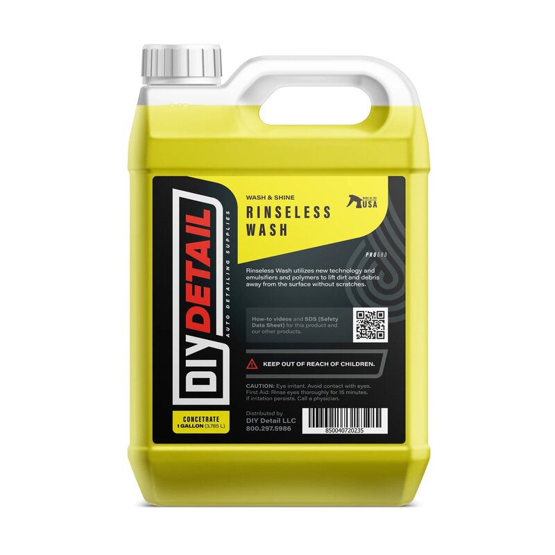 DIY Detail Rinseless Wash - 3.78 Litres 128oz